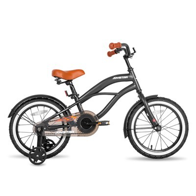 JOYSTAR 12 14 16 Pous Timoun Cruiser Bisiklèt Pou Laj 2-7 Ane Tifi BIKE015