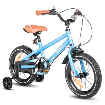 Joystar Stitch Kids bisiklèt pou 3-7 ane ti gason ti fi 14-16 pous Inyon Ewopeyen